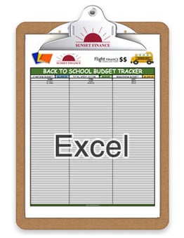 back to school budget worksheet thumbnail
